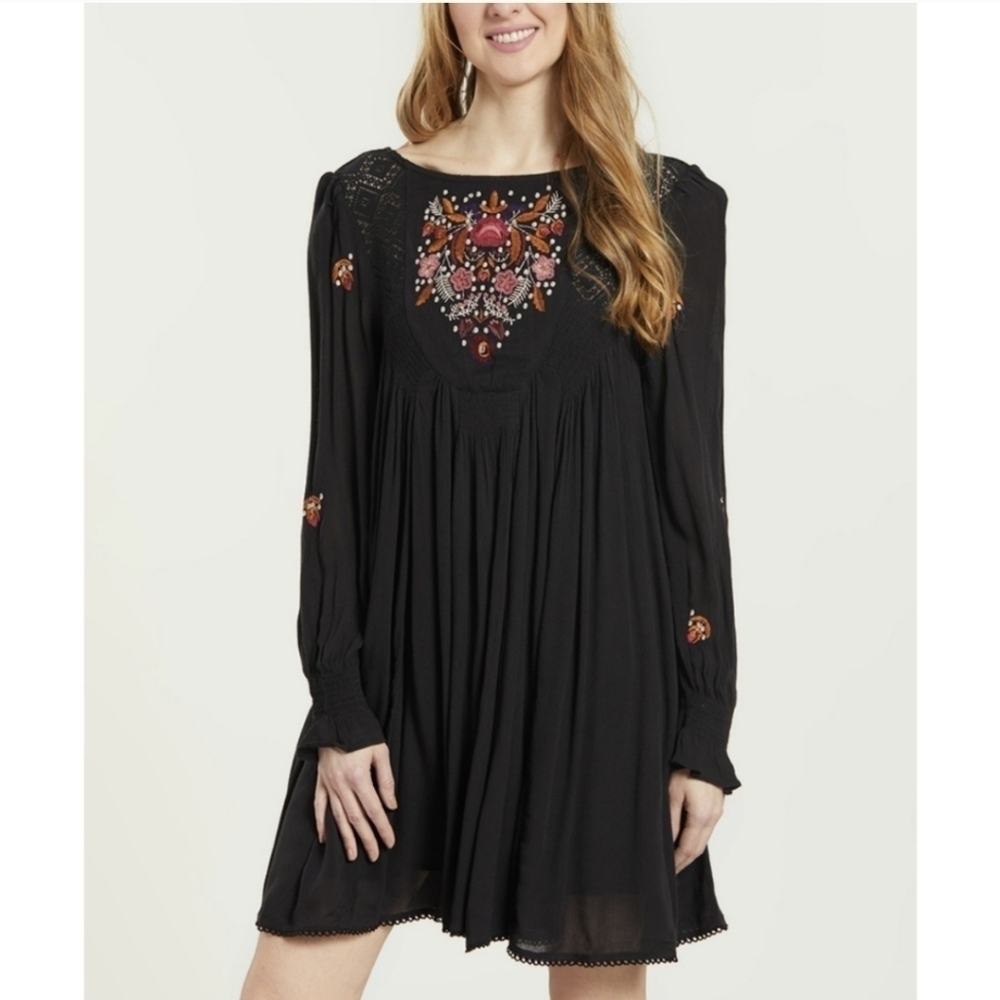Free People | Mohave Embroidered Mini Dress - Picture 4 of 6
